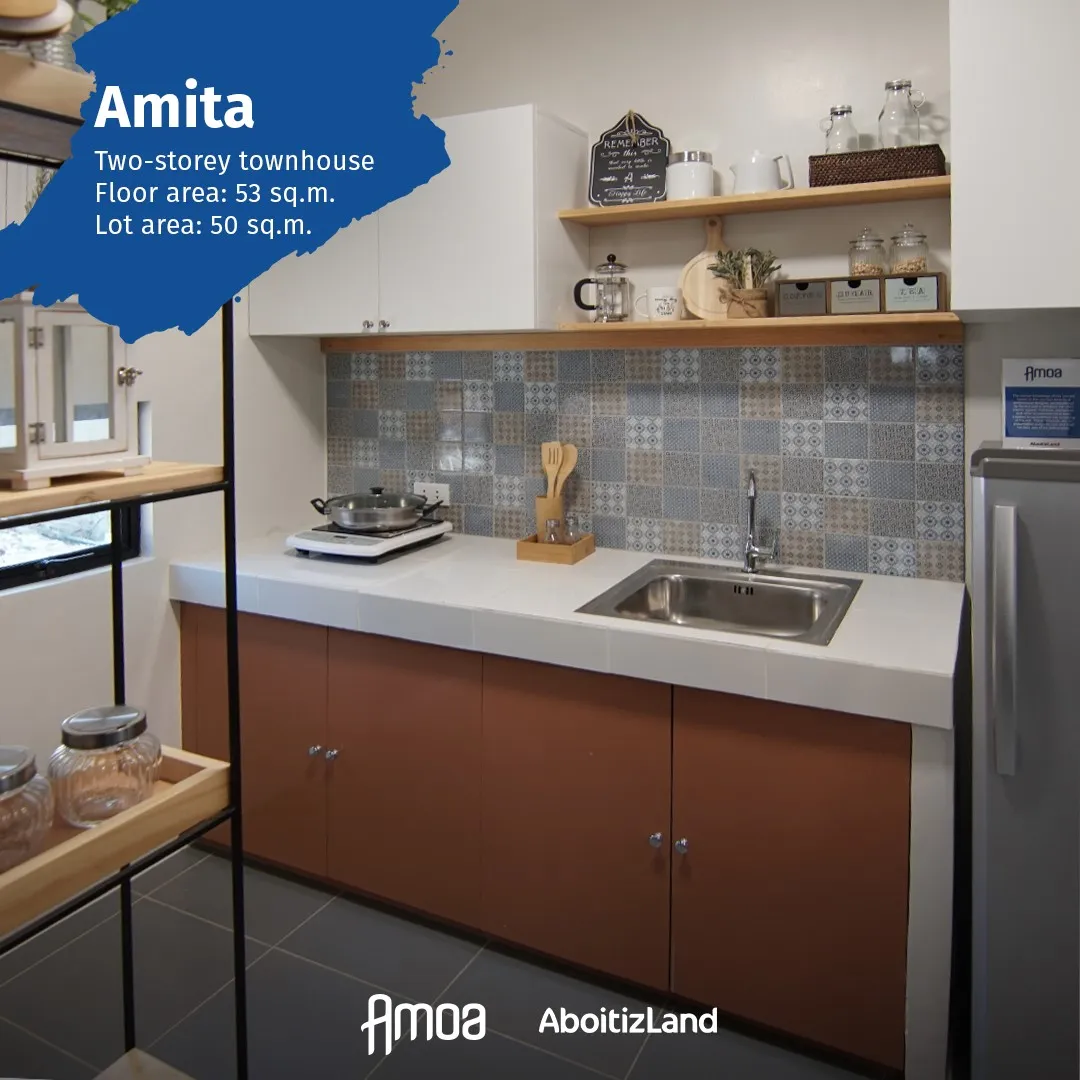 Amita model-home kitchen reference from the supplied Amita media folder