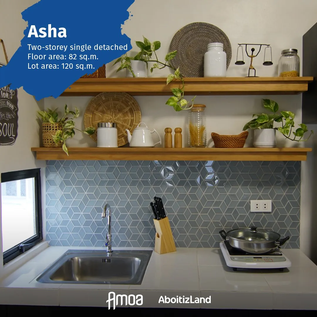 Asha model-home kitchen reference from the supplied Asha media folder
