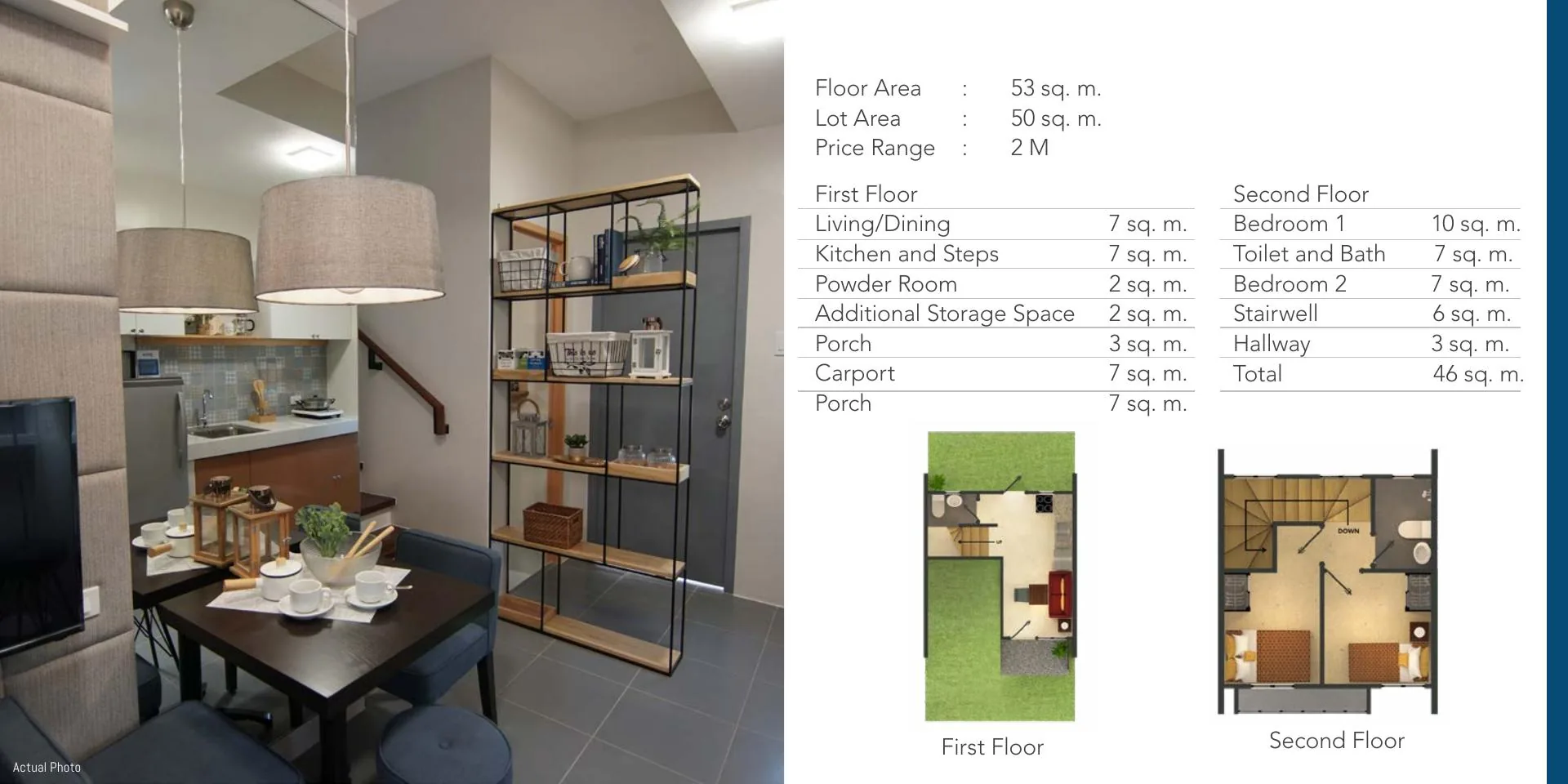 Amita floor plan reference from the supplied Amoa brochure