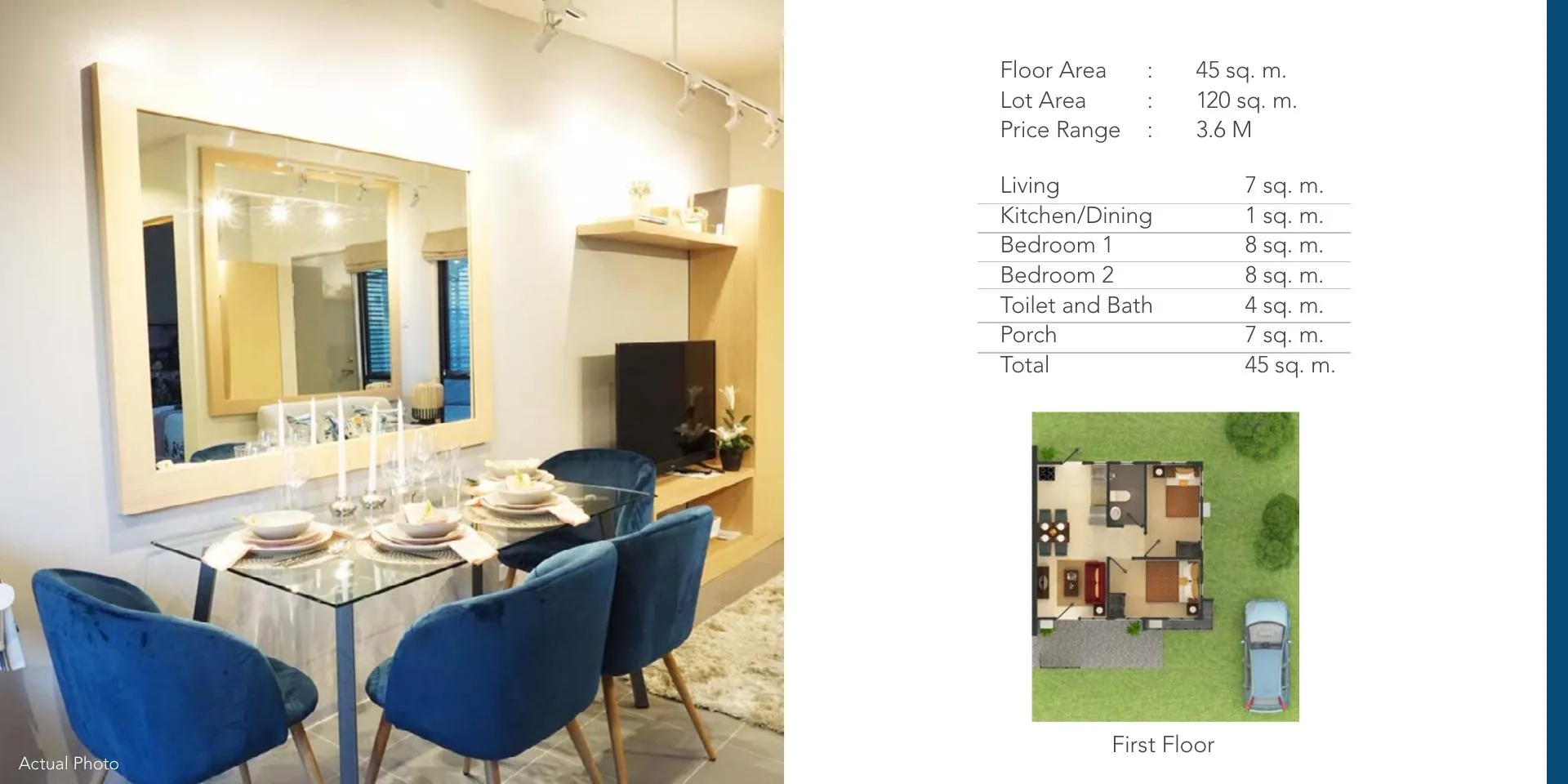 Ananda floor plan reference from the supplied Amoa brochure