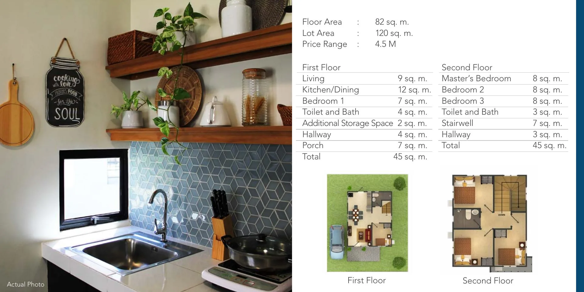 Asha floor plan reference from the supplied Amoa brochure
